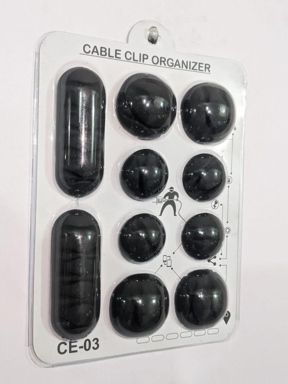 Wire Clips Cable Protector(Black)