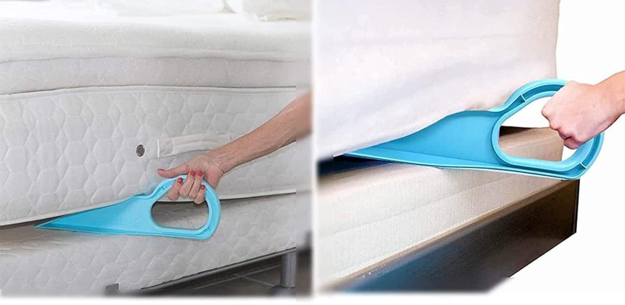 Mattress Lifter Bed Making & Change Bed Sheets Tool ( 2 pc )