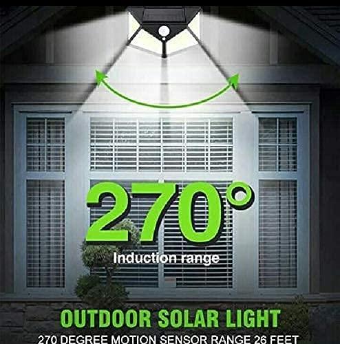 Latest Solar Lights for Garden 100 LED Motion Sensor Security Lamp for Home,Outdoors Pathways | Bright Solar Wireless Security Motion Sensor