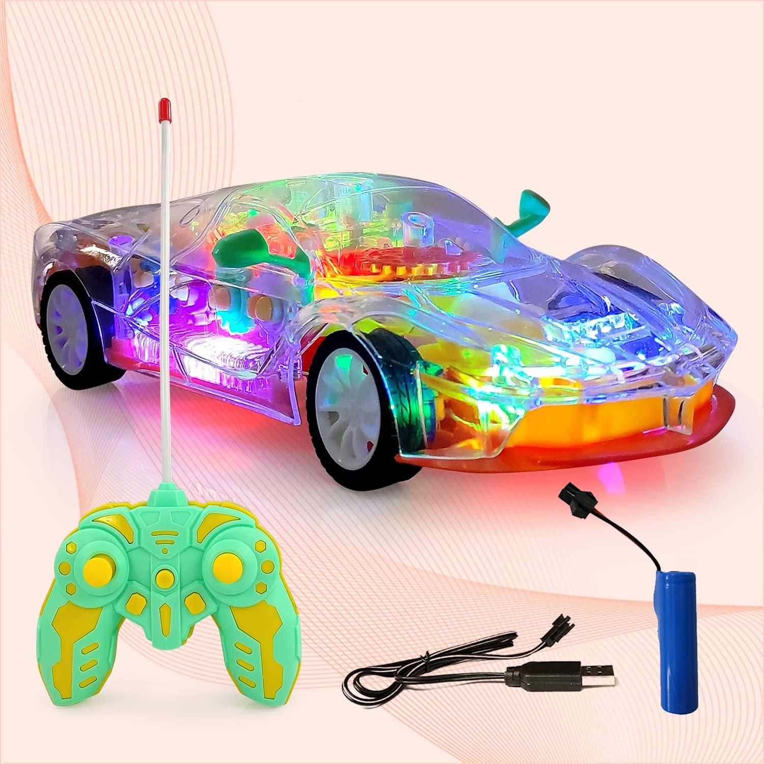 Ultimate Remote Control Car with Multicolour LED Lights