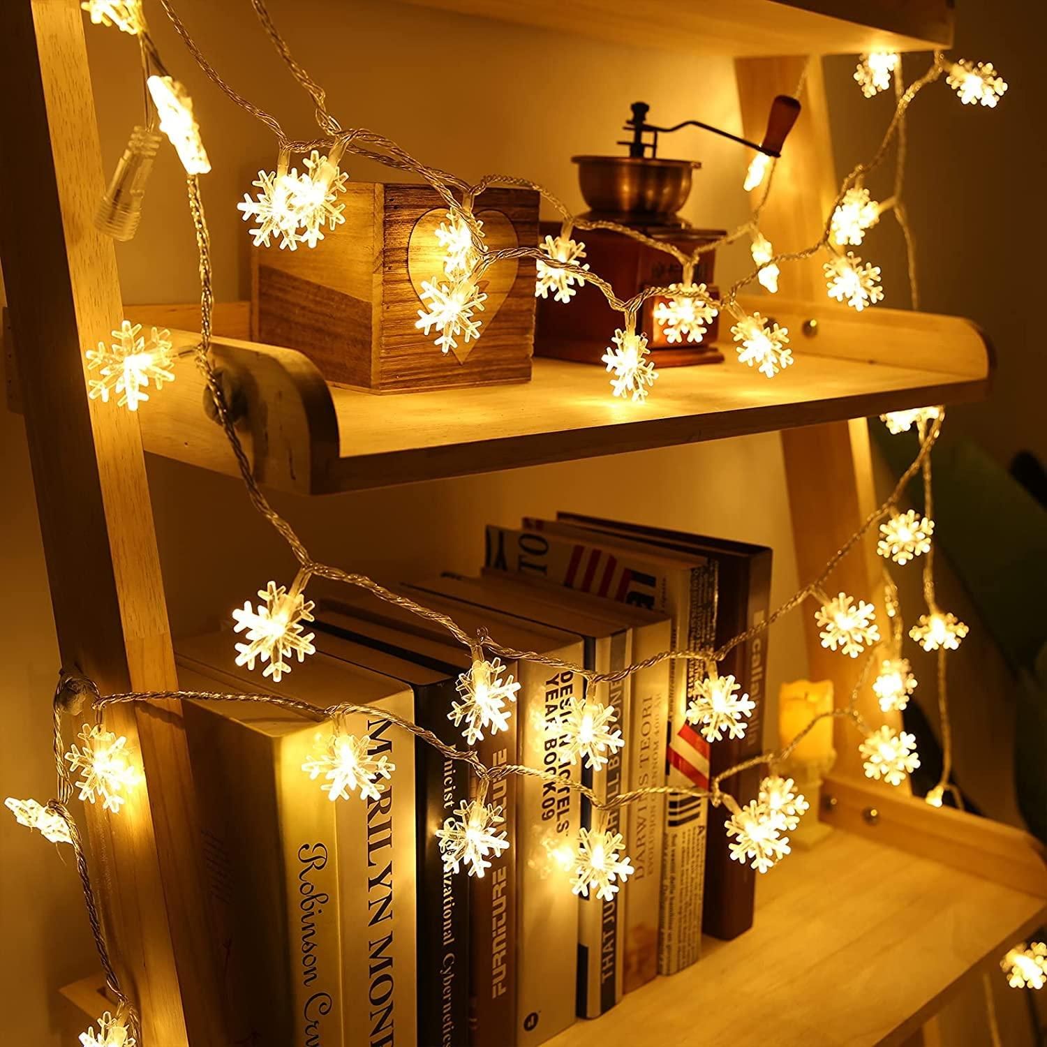 Snowflake Serial String Lights for Decoration