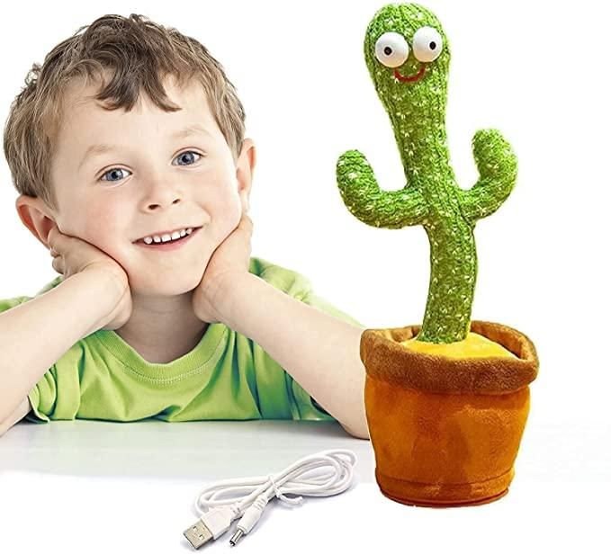 Whimsical Musical Dancing Cactus Toy