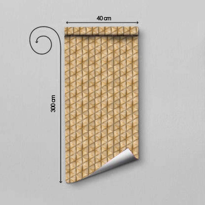 WallDaddy Self Adhesive Wallpaper For Wall (300x40)Cm Wall Sticker |Design BingoTriangle