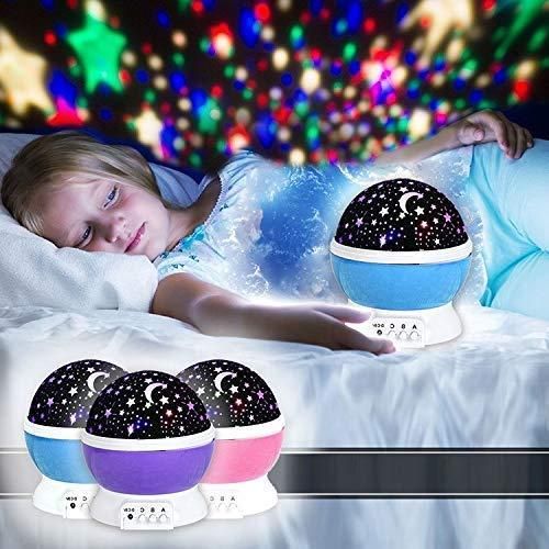 Star Master Rotating 360 Degree Moon Night Light Lamp Projector