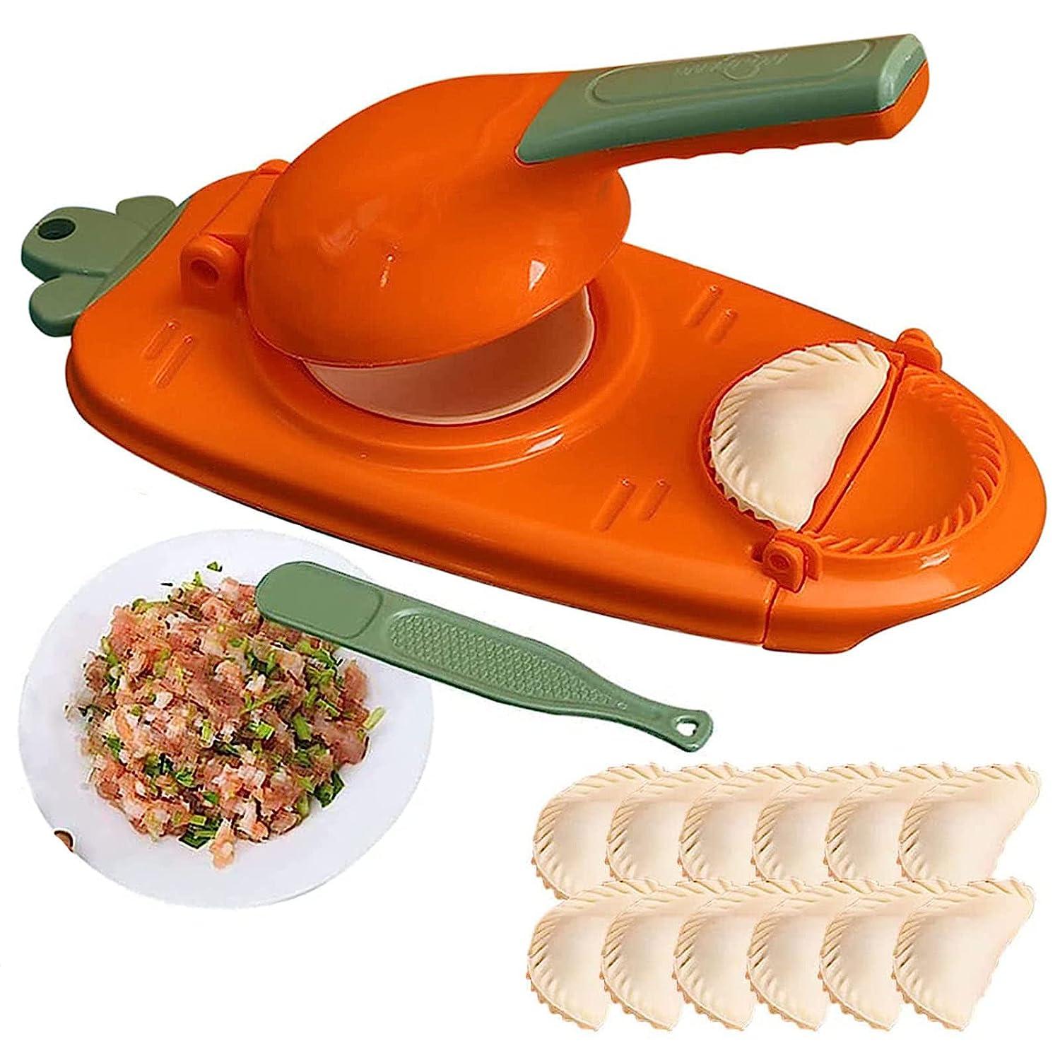 2 In 1 Portable Press Dumpling Skin Maker Machine