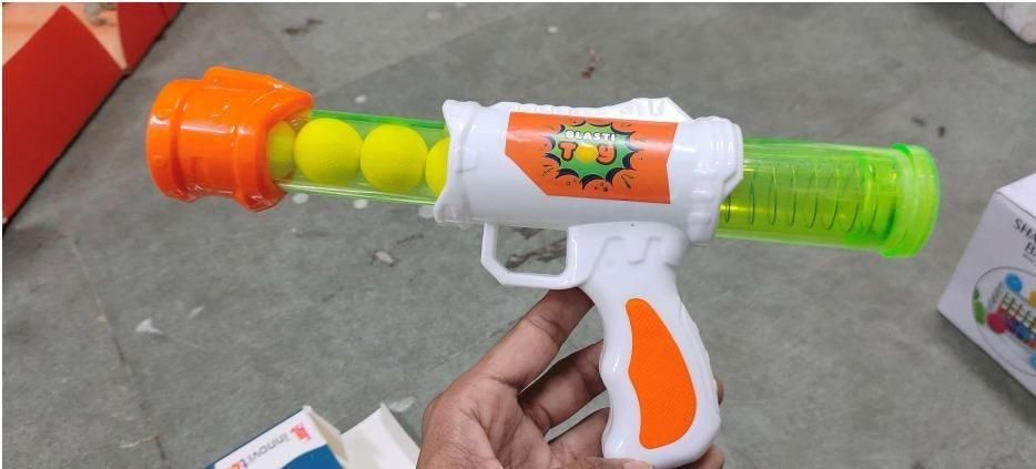 Foam Balls Shooting Gun Toy Set